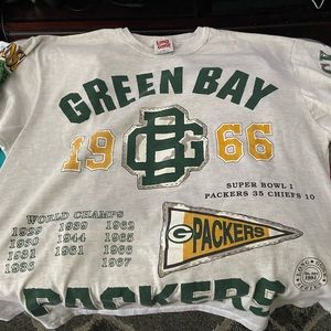 Green Bay Packers 1966 Super Bowl Champions Long Sleeve Shirt